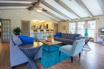 Community Clubhouse at Edgemont Apartments, PRG Real Estate, Greenville, 29615